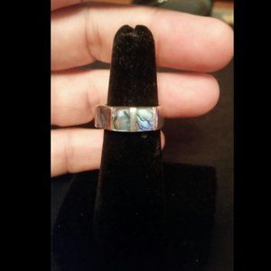 Sterling .925 Abalone Ring